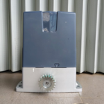 FOTO TAMPAK BELAKANG UNIT HEAVY DUTY SLIDING GATE OPENER 4500 KG DC GPROX-DC4500 FULLSET TERBARU