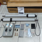 GAMBAR KELENGKAPAN PRODUK ELECTRIC GATE SWING OPENER GATEPRO X 250 KG PEMBUKA PAGAR OTOMATIS JKT