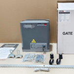 GAMBAR KELENGKAPAN SMART SLIDING GATE GPROX-LED1300 PAGAR OTOMATIS SMARTPHONE 1.3 TON MURAH