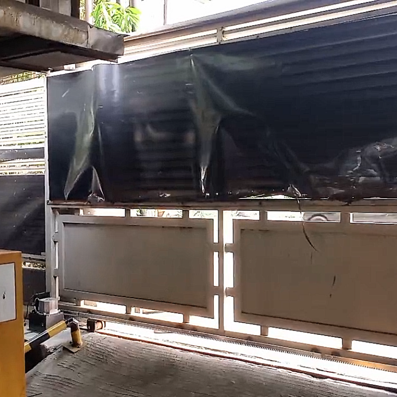 Foto Instalasi Sliding Gate 1000 kg Industri Jakarta Timur