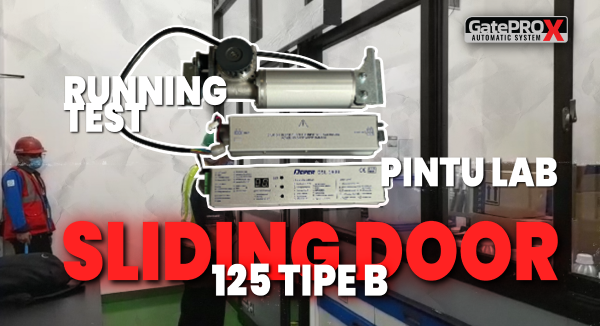 Running Test GPROX Sliding Door 125kg