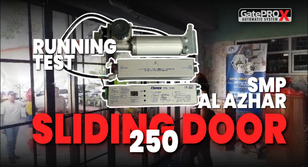 Running Test GPROX Sliding Door 250kg