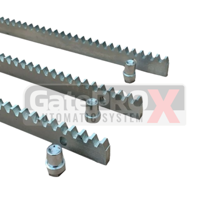 FOTO GATE PRO X DISTRIBUTOR GEAR RACK SLIDING GATE OTOMATIS STEEL 1M 8MM