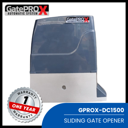 FOTO GATE PRO X DISTRIBUTOR MESIN SLIDING PAGAR ELEKTRIK DC 1500KG GPROX-DC1500