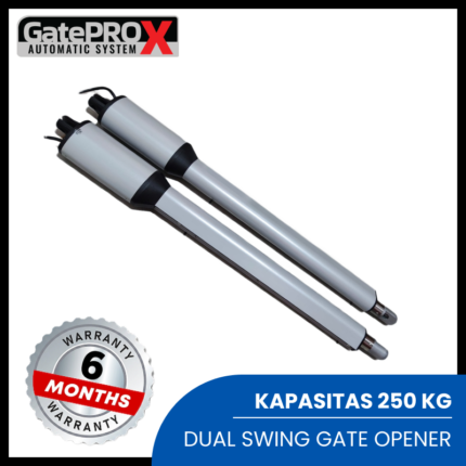 FOTO GATE PRO X ELECTRIC SWING GATE DUAL OPENER 250 KG MESIN PAGAR AYUN MURAH