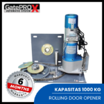 FOTO GATE PRO X JUAL ROLLING DOOR OPENER 1000 KG MESIN PINTU GULUNG READY STOCK