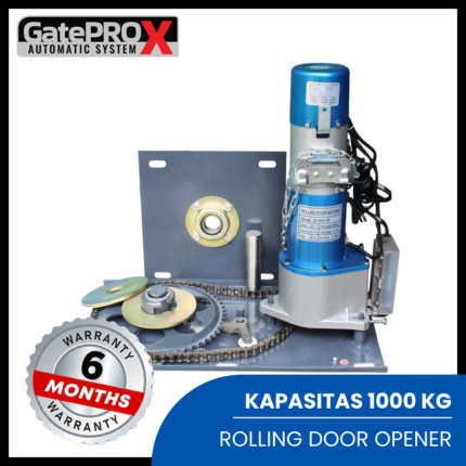 FOTO GATE PRO X JUAL ROLLING DOOR OPENER 1000 KG MESIN PINTU GULUNG READY STOCK