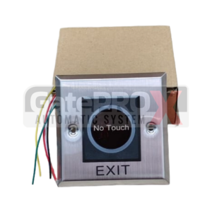 FOTO GATE PRO X NO TOUCH SENSOR BUTTON EXIT SWITCH CONTACTLESS READY STOCK