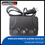 FOTO GATE PRO X WIRELESS CONTROLLER PUSH BUTTON REMOTE SLIDING GATE AC MURAH