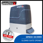 FOTO GATEPRO X PUSAT MESIN SLIDING GATE PAGAR OTOMATIS GPROX-DC3000 3 TON DC