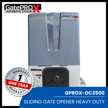FOTO GATEPROX SLIDING GATE DC HEAVY DUTY 3.5 TON MESIN PAGAR OTOMATIS READY STOCK