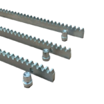 FOTO GEAR RACK BESI SLIDING GATE 8MM GATEPRO X MESIN PAGAR OTOMATIS READY STOCK