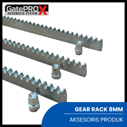 FOTO GEAR RACK STEEL 8MM 1 METER SLIDING GATE OPENER GATE PRO X READY STOCK