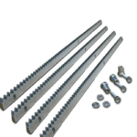 FOTO KELENGKAPAN GEAR RACK 10 MM SLIDING GATE OTOMATIS GATEPRO X STEEL TRACK HIGH QUALITY