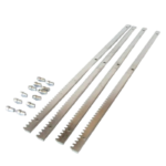 FOTO KELENGKAPAN GEAR RACK BESI SLIDING GATE 8MM GATEPRO X MESIN PAGAR OTOMATIS READY STOCK