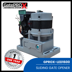 FOTO MESIN PUSAT MESIN PAGAR SLIDING GATE PRO X 1.6 TON AUTOMATIC OPENER LED GPROX-LED1600