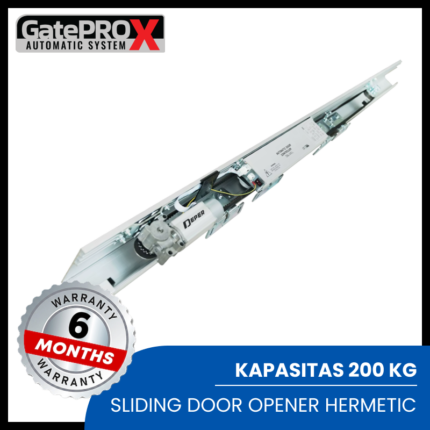 FOTO MESIN SLIDING DOOR HERMETIC OTOMATIS 200 KG GATE PRO X HIGH QUALITY MURAH