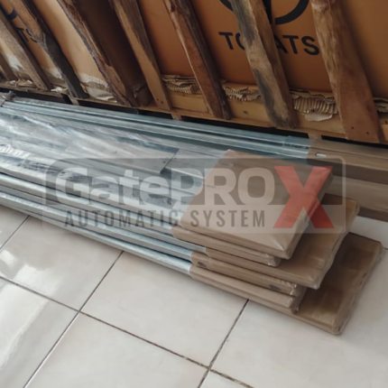 FOTO PRODUK GATE PRO X JUAL REL GARAGE DOOR OPENER RAIL STEEL GARASI OTOMATIS JAKARTA