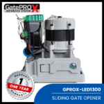 FOTO PRODUK GATE PRO X LED MESIN PAGAR SLIDING AUTOMATIC GATE GPROX-LED1300 1.3 TON