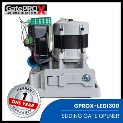 FOTO PRODUK GATE PRO X LED MESIN PAGAR SLIDING AUTOMATIC GATE GPROX-LED1300 1.3 TON