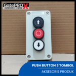 FOTO PRODUK GATE PRO X PUSH BUTTON 3 FUNGSI SLIDING GATE CONTROLLER MURAH