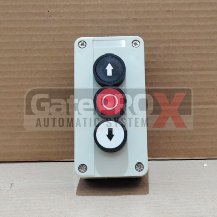 FOTO PRODUK GATE PRO X PUSH BUTTON SLIDING GATE OPENER TOMBOL 3 FUNGSI MURAH