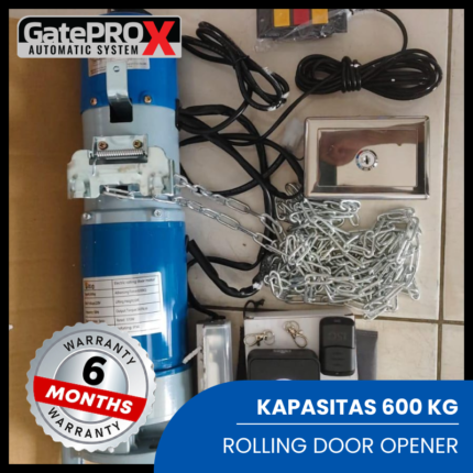 FOTO PRODUK GATE PRO X ROLLING DOOR OPENER 600 KG MESIN PINTU GULUNG OTOMATIS MURAH