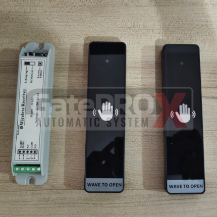 FOTO PRODUK GATE PRO X SENSOR TANGAN WIRELESS WAVE SWITCH CONTACTLESS BUTTON MURAH