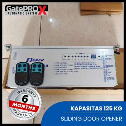FOTO PRODUK GATE PRO X SLIDING DOOR OPENER 125KG DSL-125 READY STOCK FULLSET