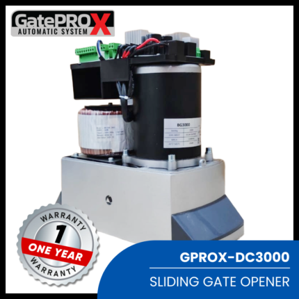 FOTO PRODUK GATEPRO X PUSAT MESIN SLIDING GATE PAGAR OTOMATIS GPROX-DC3000 3 TON DC