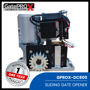 FOTO PRODUK GATEPROX MESIN PAGAR OTOMATIS SLIDING GATE 800 KG DC GPROX-DC800 READY STOCK