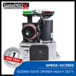 FOTO PRODUK GATEPROX SLIDING GATE DC HEAVY DUTY 3.5 TON MESIN PAGAR OTOMATIS READY STOCK