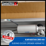 FOTO PRODUK MESIN SLIDING DOOR HERMETIC OTOMATIS 200 KG GATE PRO X HIGH QUALITY MURAH