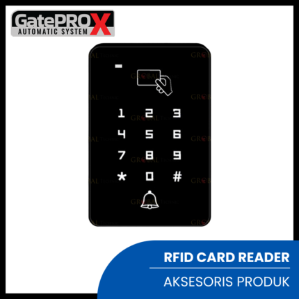 FOTO PRODUK SENSOR RFID CARD READER KEYPAD ACCESS CONTROL GATE PRO X MURAH