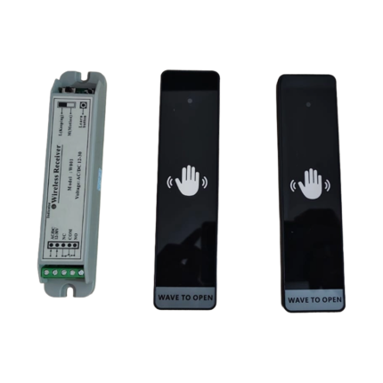 FOTO SENSOR TANGAN PUSH BUTTON WAVE WIRELESS AUTOMATIC DOOR GATE PRO X