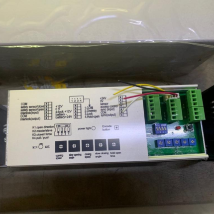 FOTO UNIT CONTROLLER GATEPRO X SWING DOOR 100 KG MESIN PINTU AYUN OTOMATIS READY STOCK