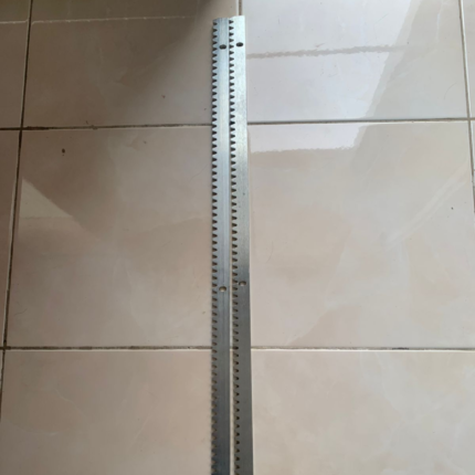 FOTO UNIT GATEPROX GEAR RACK 8 MM TRACK SLIDING GATE OPENER PAGAR OTOMATIS MURAH