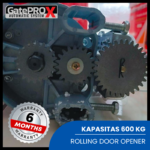 GAMBAR DETAIL PRODUK GATE PRO X ROLLING DOOR OPENER 600 KG MESIN PINTU GULUNG OTOMATIS MURAH