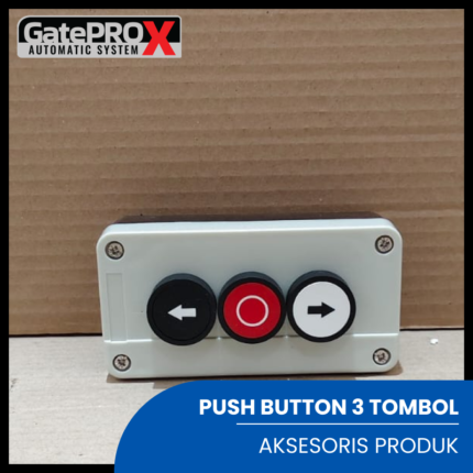GAMBAR GATE PRO X PUSH BUTTON 3 FUNGSI SLIDING GATE CONTROLLER MURAH