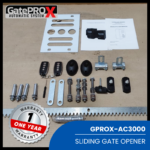 GAMBAR GATEPROX PUSAT SLIDING GATE OPENER HEAVY DUTY GPROX-AC3000 3 TON READY STOCK