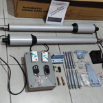 GAMBAR KELENGKAPAN GATE PRO X MESIN SWING GATE OTOMATIS 250 KG AUTOMATIC OPENER MURAH