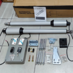 GAMBAR KELENGKAPAN GATEPRO X AUTOMATIC SWING GATE OPENER 250 KG MESIN PAGAR AYUN FULLSET