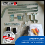 GAMBAR KELENGKAPAN GATEPRO X GARAGE DOOR ELECTRIC OPENER KAPASITAS 150KG GPROX-GD150 MURAH