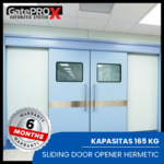 GAMBAR PRODUK GATE PRO X MESIN PINTU HERMETIC SLIDING DOOR OTOMATIS 165 KG MURAH