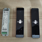 GAMBAR SENSOR TANGAN PUSH BUTTON WAVE WIRELESS AUTOMATIC DOOR GATE PRO X