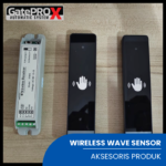GAMBAR SENSOR WIRELESS WAVE EXIT BUTTON CONTACTLESS GATE PRO X MURAH JAKARTA