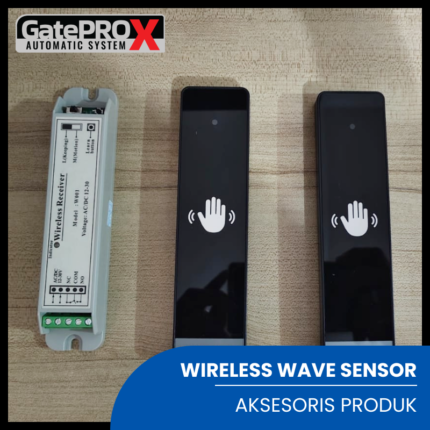 GAMBAR SENSOR WIRELESS WAVE EXIT BUTTON CONTACTLESS GATE PRO X MURAH JAKARTA