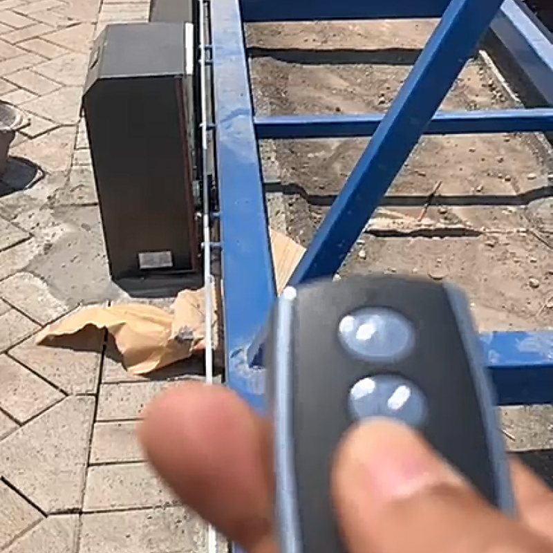 Tampilan Instalasi Sliding Gate 3000 kg Bekasi