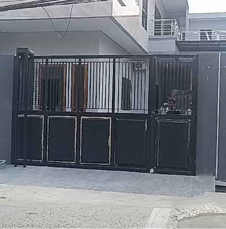 Foto Pemasangan Mesin Sliding Gate GPROX-LED1600 GatePRO X 1.6 Ton