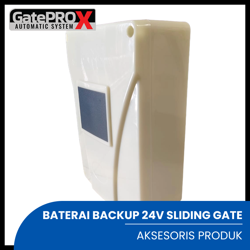 GAMBAR BATERAI CADANGAN DC 24V BACKUP BATTERY SLIDING GATE PRO X MURAH